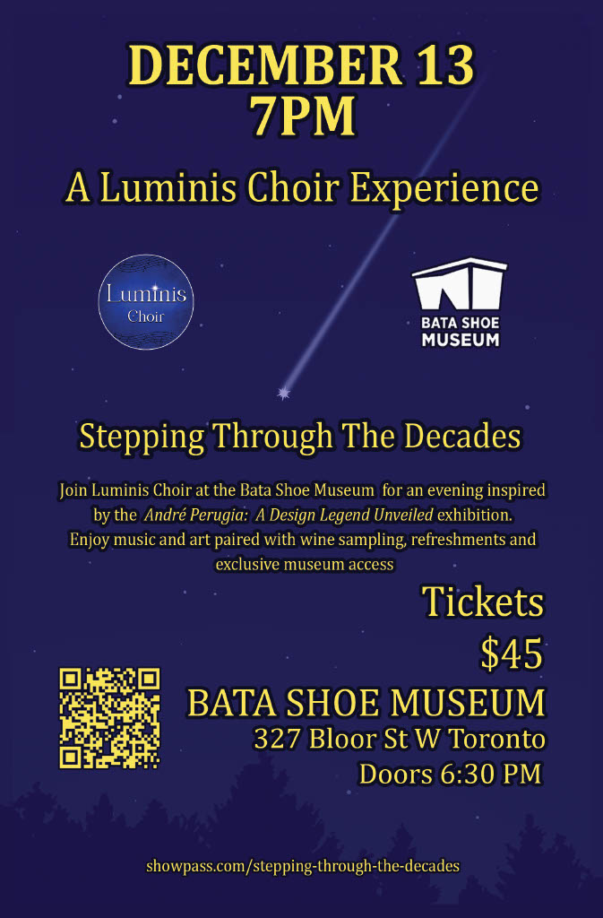 A Luminis Choir Experience event poster
